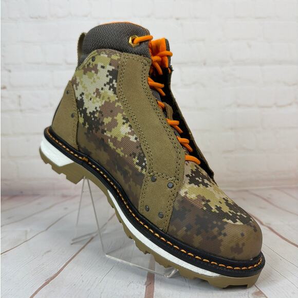 Wolverine Halo Spartan UNSC Limited Edition Camouflage Boots Mens Size 5.5M - Picture 2 of 10